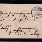DR - Rudolstadt 1890 Fürstl. Angelegenheit Trauerbrief n. Hannover - mit Inhalt
