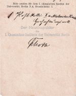 DR - Berlin NW6 1904 Frei lt. Avers No.21 (Universität) Karte n. Wasserburg a.I.