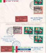 BRD - Alitalia Caravelle Erstflug Hamburg München/München Hamburg 1.+2.4.65
