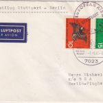 BRD - British European Airways BEA Viscount Erstflug Stuttgart Berlin 1.6.65