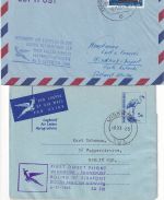 BRD/Südwestafrika - SAA Erstflug Frankfurt a/M Windhoek/Windhoek FFM 6.11.65