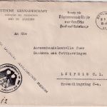DR - Dt. Gesandtschaft in Rio de Janeiro Brief Berlin 1936 Frei d. Ablösung