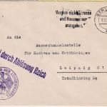 DR - Dt. Konsulat Turin Brief/Frei d. Ablösung Berlin - Leipzig 1935