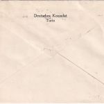 DR - Dt. Konsulat Turin Brief/Frei d. Ablösung Berlin - Leipzig 1935