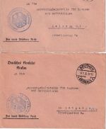 DR - Deutsches Konsulat Krakau Brief/Frei d. Ablösung Berlin/Beuthen 1935/36
