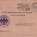 DR - Deutsche Gesandtschaft Helsingfors Brief/Frei d. Ablösung Berlin 1936