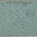Bayern Germania/Freistaat "Pfalz-Ausg." Einschreibebrief Münchweiler 22. MAI 19