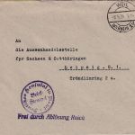 DR - Deutsches Konsulat Basel Brief/Frei d. Ablösung Weil a/Rhein - Leipzig 1936