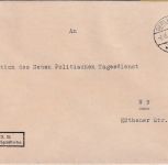 DR - Berlin SW 11 1914 Frei d. Ablösung No.21 (Abgeordnetenhaus) Ortsbrief