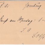 DR - Hamburg 13 1911 Postsache/Ortskarte Siegelstpl. Kais. Stadt-Fernsprechamt