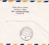 Marokko - 40 C. 100. Geb. Ghnadi LH-Erstflug Casablanca - Frankfurt a/M. 1971
