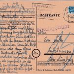 BRD - 2 Pfg. Notopfer unfrankierte Postkarte Hamburg - Salzhausen 1951 Nachporto