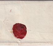 Preussen - Stettin 27/6 Fingerhut-K1 Portobrief n. Berlin 1838