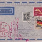 DDR - "Amtlich geöffnet" Luftpostbrief/Erstflug n. JUGOSLAWIEN Berlin 1960
