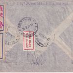 DDR - "Amtlich geöffnet" Luftpostbrief/Erstflug n. JUGOSLAWIEN Berlin 1960