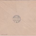 Bayern/DR - 2x5 Pfg. Abschied u.a. Orts-Eil-Einschreibebrief Regensburg 20.4.20