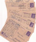 DR - 5x6 Pfg. AH-Ganzsache/Kohlenklau vom/ins KLV-Lager Wessobrunn Apr/Jun 1944