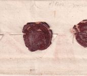 Bayern - Aibling 14/2 Fahrpostbrief (Geldbrief) n. Marquartstein 1858