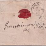 Bayern - Kissingen 3/8 K1 Paketbegleitbrief n. Goldap 1873