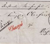 Bayern - Reichenhall 27. FEB K1 Charge-Brief (Forstsache) n. Surheim 1872