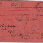 Bayern - Cronheim 1910 unfrankierter Wertbrief n. München - 55 Pfg. Nachporto