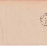 Bayern - Windsheim 1899 Post-Zustellurkunde n. Uffenheim - innen 3x10 Pfg Wappen