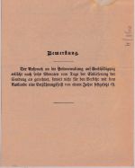 Bayern - Bamberg 1900 Aufgabeschein f. Wertbrief/kgl. Angelegenheit