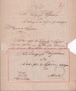 Bayern - Wolfratshausen 9/9 HKS Regierungssache a.d. Ober-Post. u. Bahn-Amt 1861