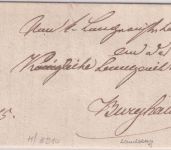 Bayern - Landsberg 4/7 Fingerhut-K1 Regierungssache n. Burghausen 1838