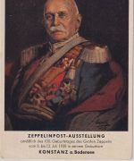 DR - Konstanz Zeppelinpost-Ausstellung 6 Pfg. Privatganzsache SST 1938