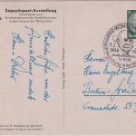 DR - Konstanz Zeppelinpost-Ausstellung 6 Pfg. Privatganzsache SST 1938