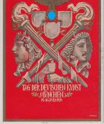 DR - München Tag der deutschen Kunst 6 Pfg. Privatganzsache SST 1939