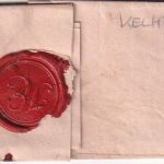 Bayern - Saal 131/10 Fingerhut-K1 Portobrief Kelheim - Mittenwald ca. 1840