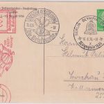 DR - Dresden Olympia-PWZ-Ausstellung 5 Pfg. Privat-Ganzsache + AFS-SST 1936