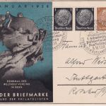 DR - Tag der Briefmarke 3 Pfg. Privat-Ganzsache + Zusatz SST Stuttgart 1938
