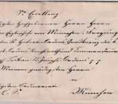 Bayern - Aibling 12/8 Fingerhut-K1 Bischofsbrief Högling - München 1841