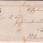 Bayern - Murnau 11/6 Fingerhut-K1 Portobrief Oberammmergau - Mittenwald 1848