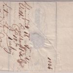 Bayern - Schweinfurt 16/4 blauer Fingerhut-K1 Portobrief n. Creussen 1834