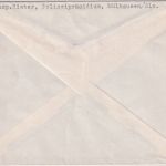 Dt.Bes. Elsass - Mülhausen 1940 Dienstbrief/SS-Feldpost (Polizei) n. Titisee