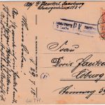 Frankreich/Lothringen - Saarburg Saargemünder Str. Marktplatz farb. AK 1918