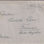 DR - 25 Pfg. Hindenburg Brief n. ITALIEN Wien - Florenz 1´938 Devisenzensur
