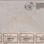 DR - 25 Pfg. Hindenburg Brief n. ITALIEN Wien - Florenz 1´938 Devisenzensur
