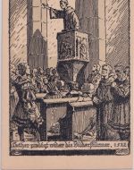 DR - Wittenberg Invokavit Luther-Feier 1 1/4 M. Privatganzsache Masch.SST 1922