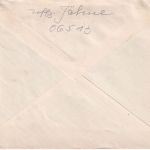 DR - Wongrowitz 1940 Feldpostbrief (Fp.Nr. 07329) n. Frankenberg