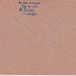 DR - Posen 1944 Masch.werbestpl. "Gauhauptstadt" Feldpostbrief n. Berlin