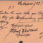 DR - Pribbernow (Kr. Cammin, Pom.) 1920 15 Pfg, Ganzsache n. Berlin