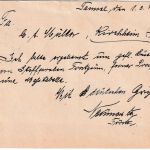 DR - Tamsel ü. Küstrin Poststelle I Ganzsache n. Kirchheim 1936