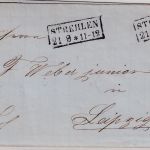 NDP - 1 Gr. gez. Strehlen 21/8 nachv. preuss. Ra2 Brief n. Leipzig 1870
