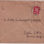 DR - Gabersdorf (Kr. Glatz) 28.6.26 KOS Brief n. berlin