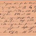 DR - Lessen 6/6 73 nachv. preuss. K2 1/2 Gr. Brustschild Ganzsache